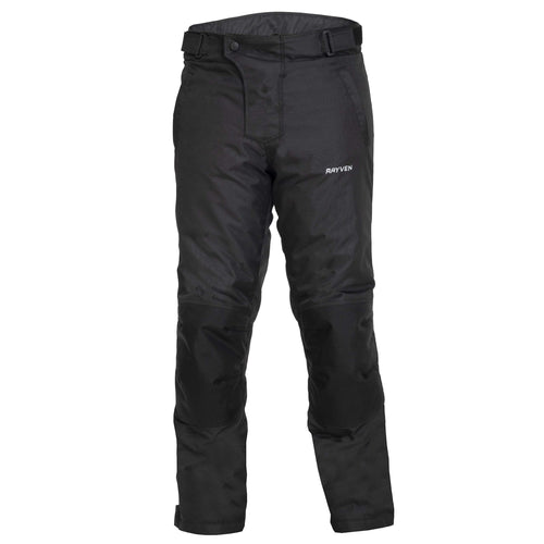 Rayven Alaska waterproof motorcycle trousers in black