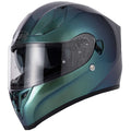 Vcan H128 Gradient Green Blue Helmet