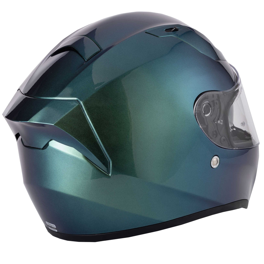 Vcan H128 Gradient Green Blue Helmet