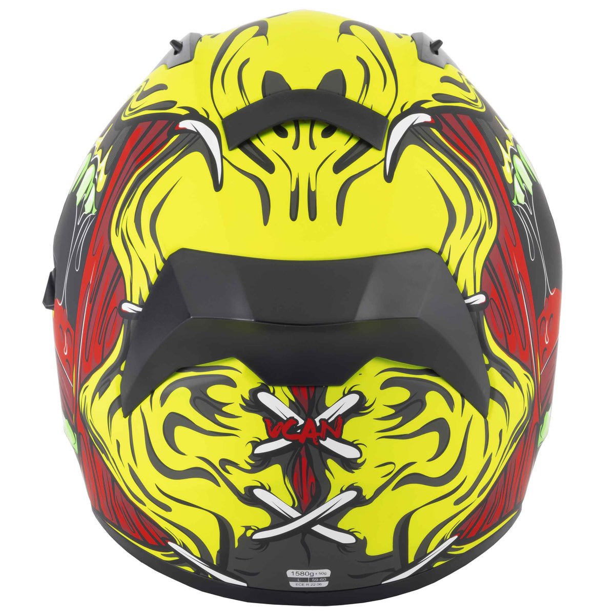 VCAN H128 Titan Full Face Motorcycle Helmet - Wild