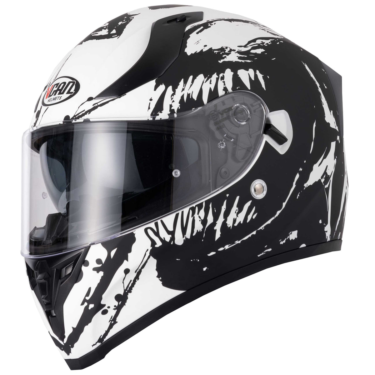 VCAN H128 Wraith Full Face Motorcycle Helmet