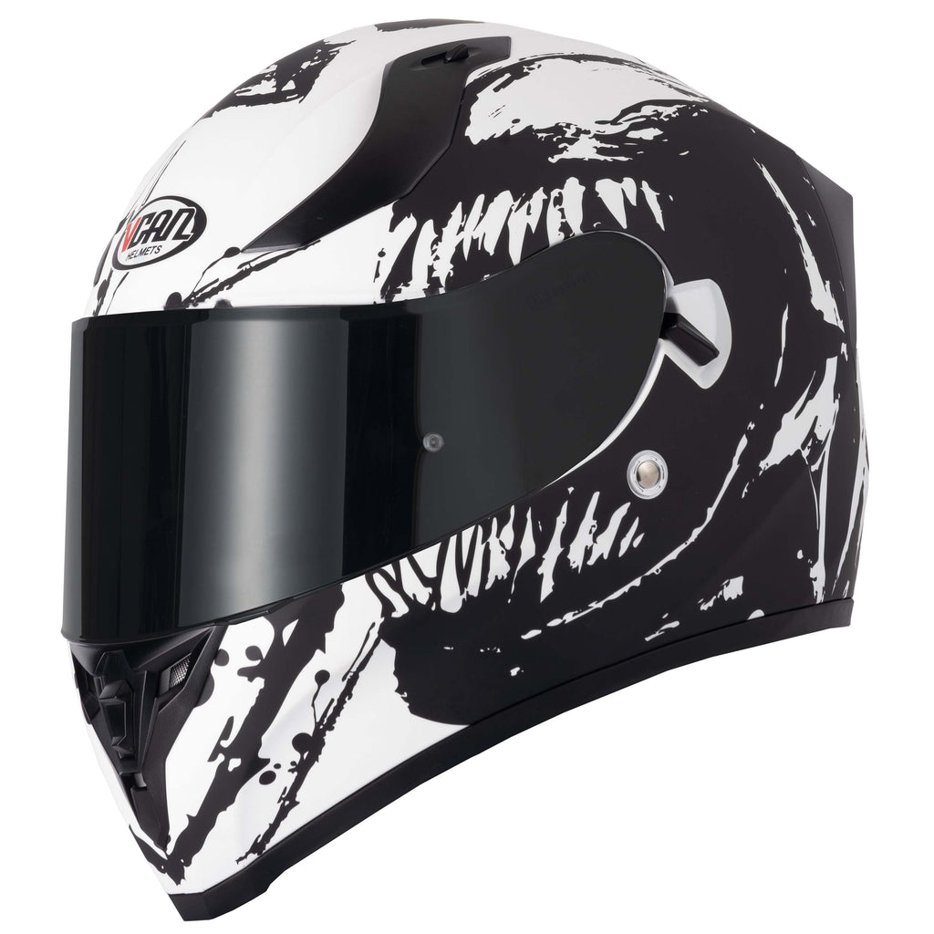 VCAN H128 Wraith Full Face Motorcycle Helmet