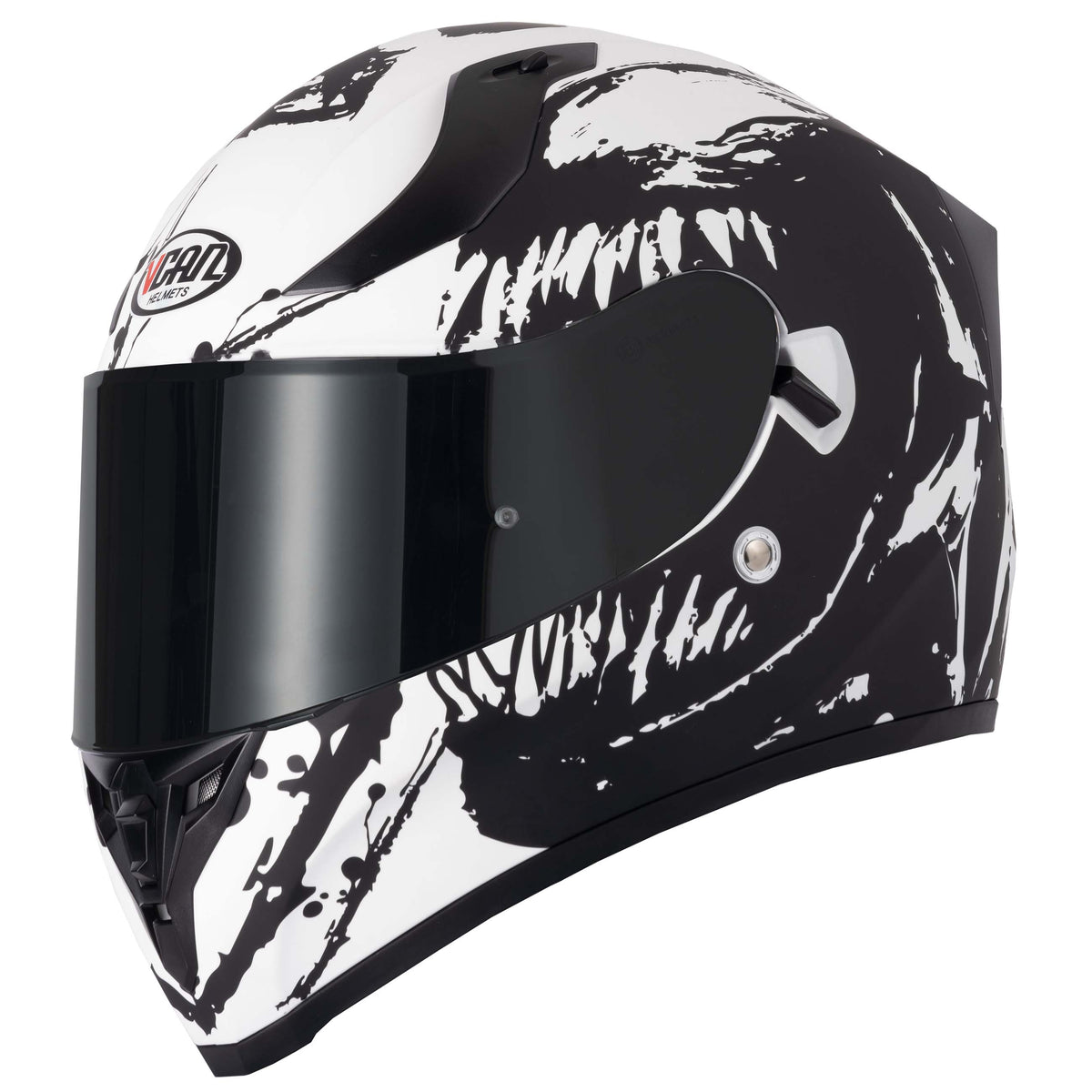 VCAN H128 Wraith Full Face Motorcycle Helmet