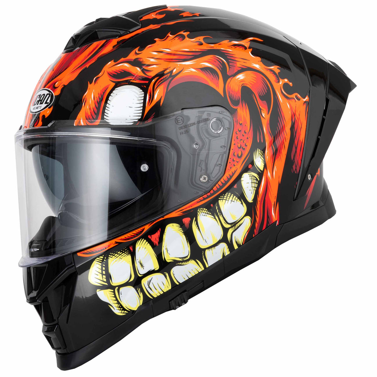 Vcan H162 Facestroke Red Helmet