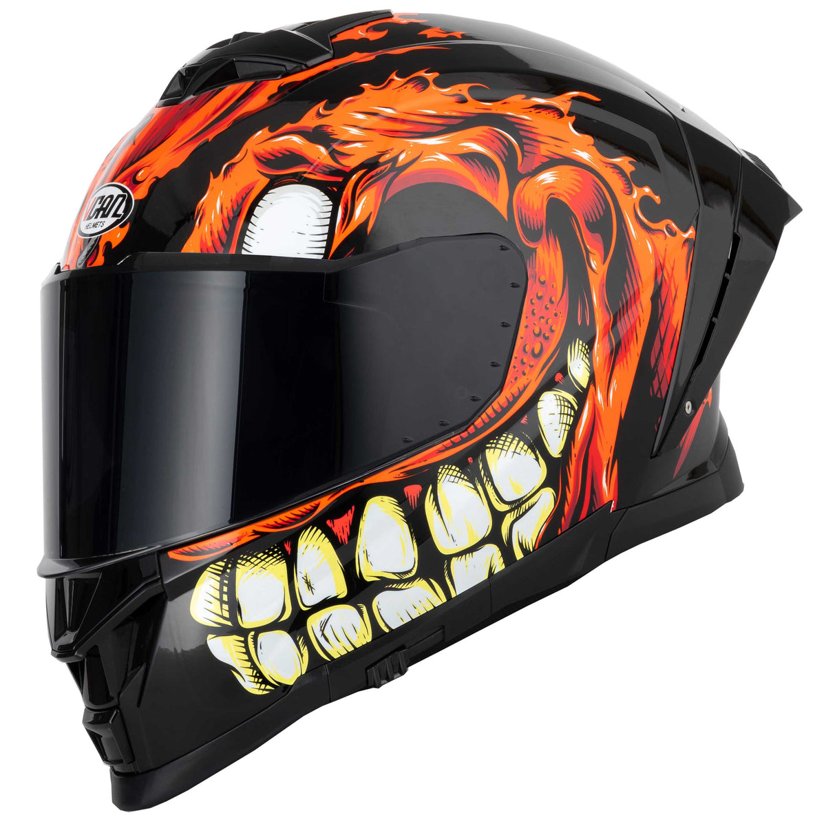 Vcan H162 Facestroke Red Helmet