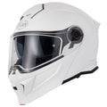 H276 White Flip-Front Modular Helmet