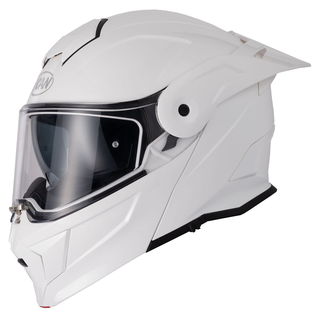 H276 White Flip-Front Modular Helmet