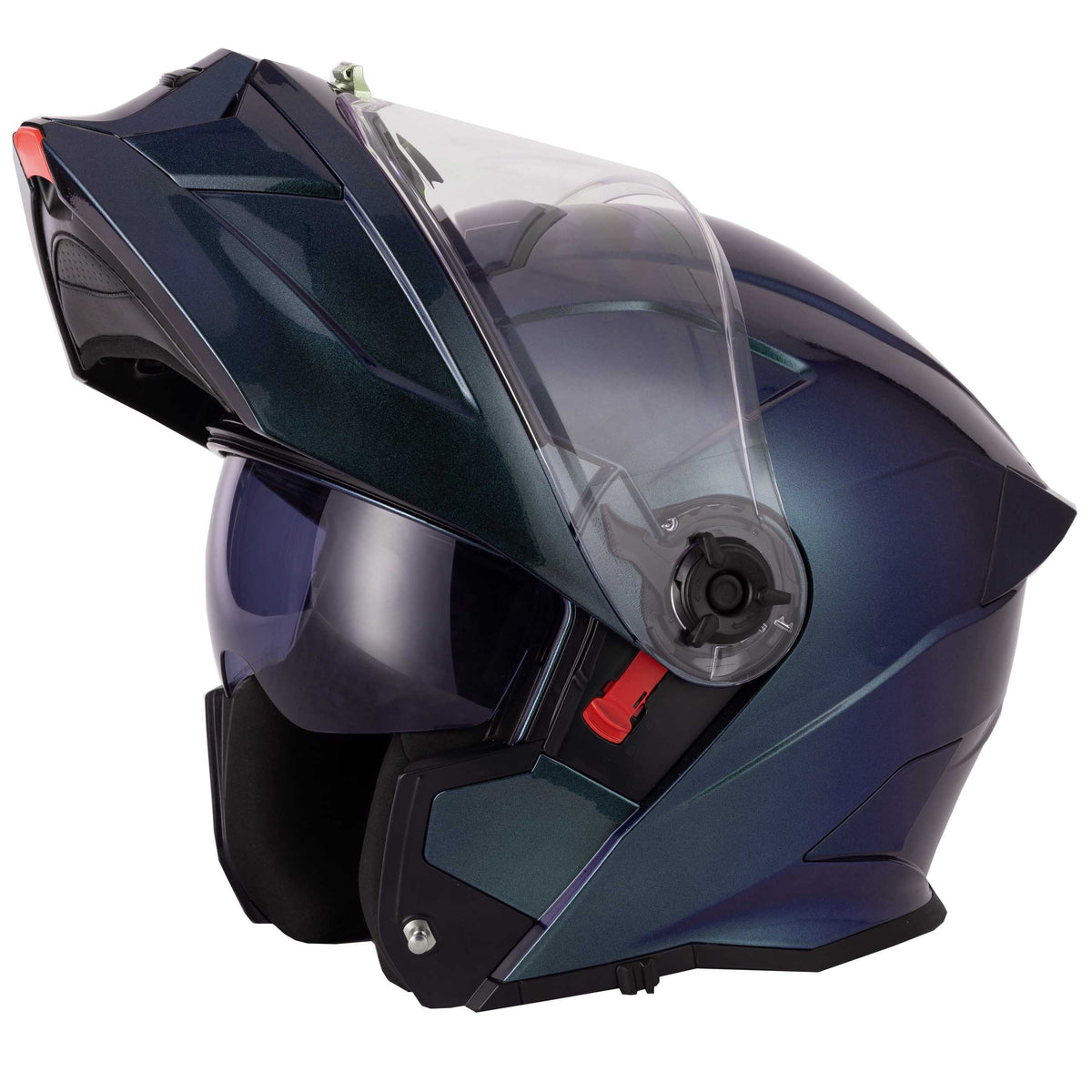 H276 Gradient Purple/Blue Flip-Front Modular Helmet