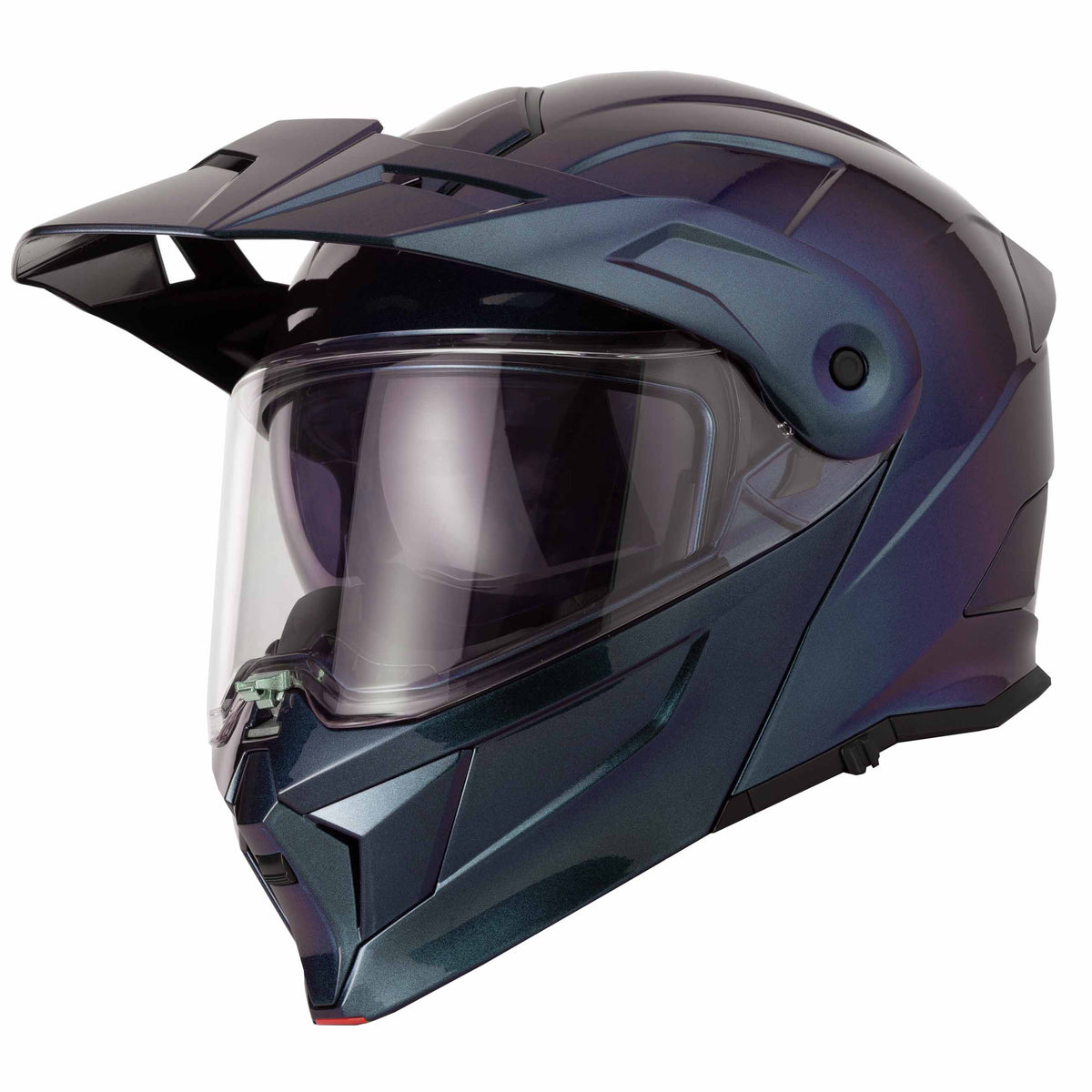 H276 Gradient Purple/Blue Flip-Front Modular Helmet