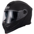 H276 Matt Black Flip-Front Modular Helmet
