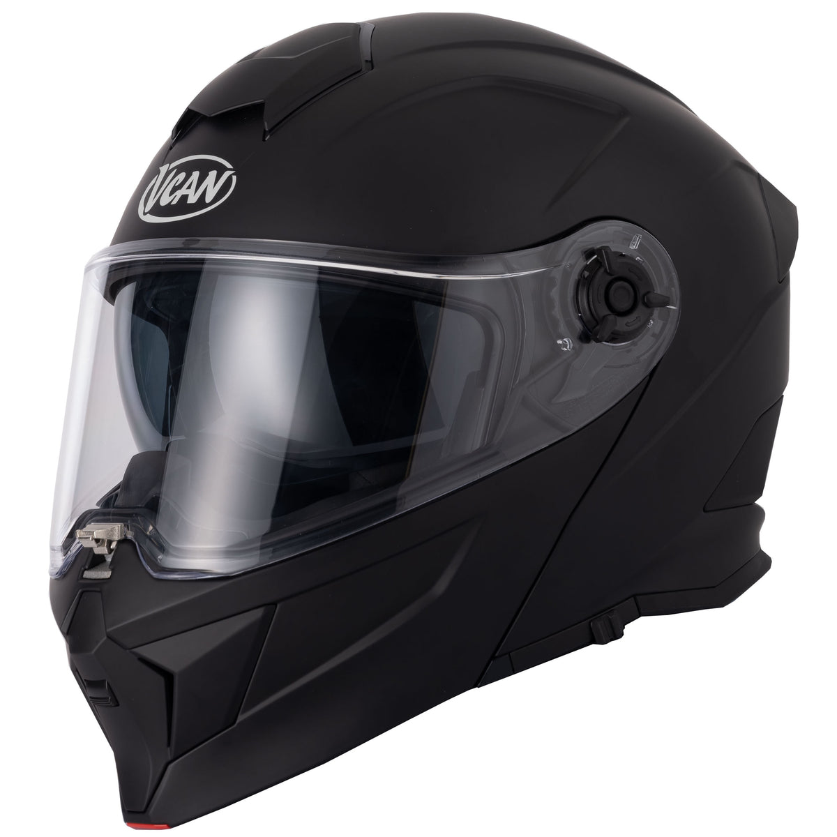 H276 Matt Black Flip-Front Modular Helmet