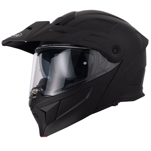 H276 Matt Black Flip-Front Modular Helmet