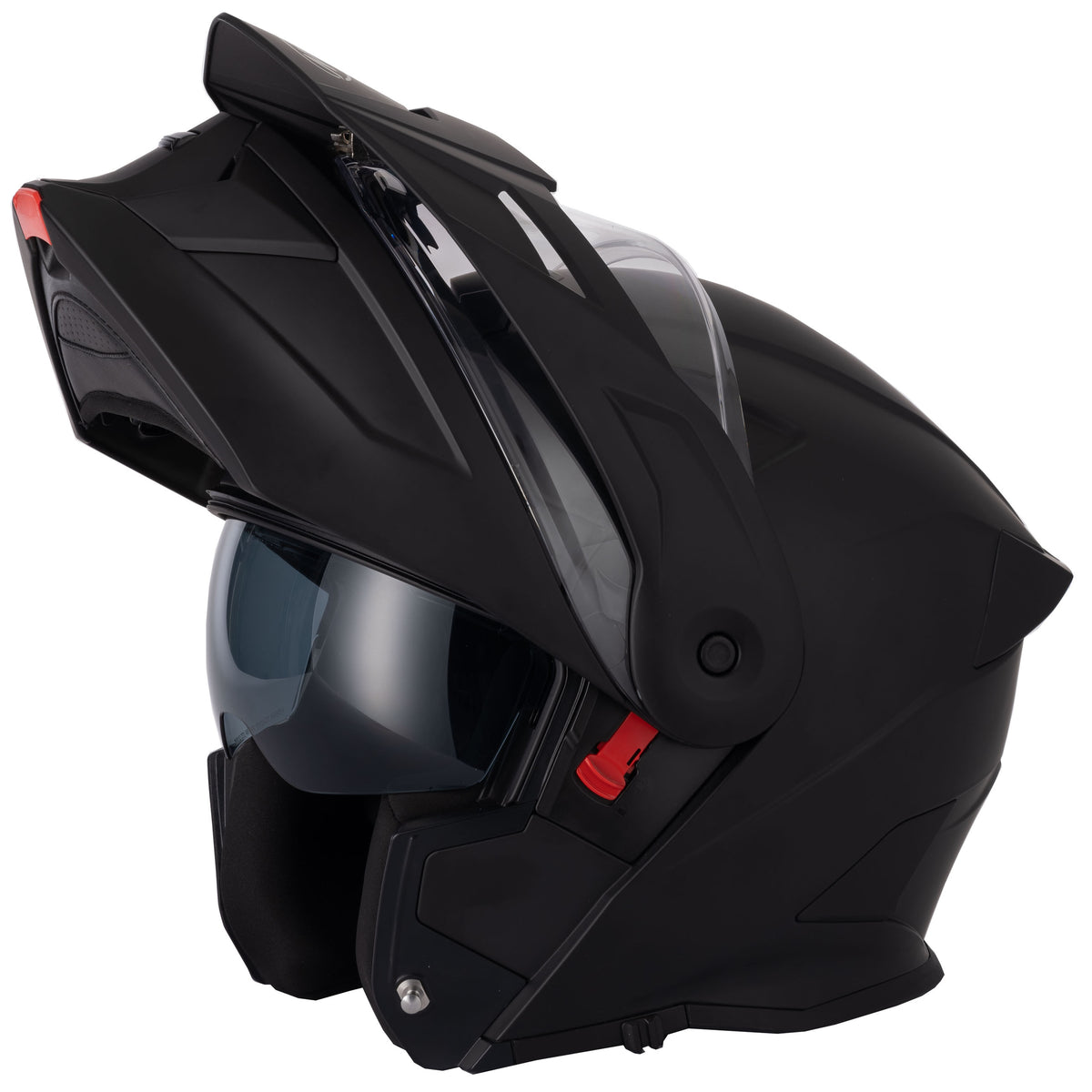 H276 Matt Black Flip-Front Modular Helmet
