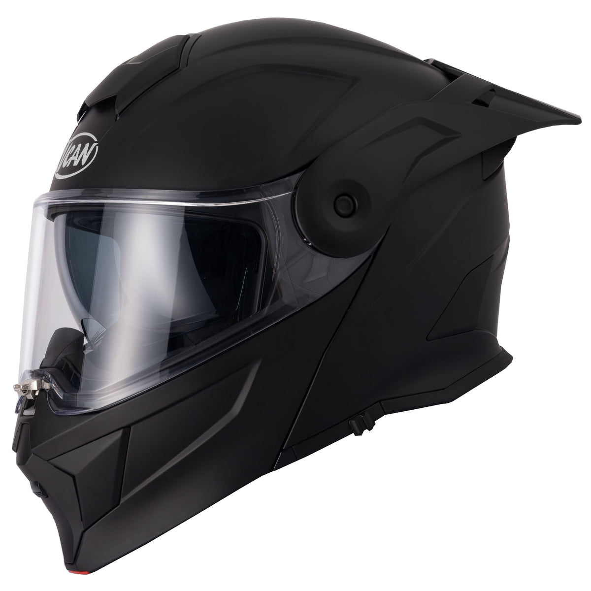 H276 Matt Black Flip-Front Modular Helmet