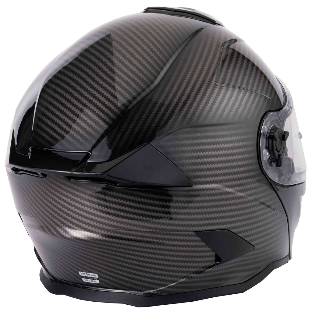 H276 Sonic Carbon Helmet - Rear View