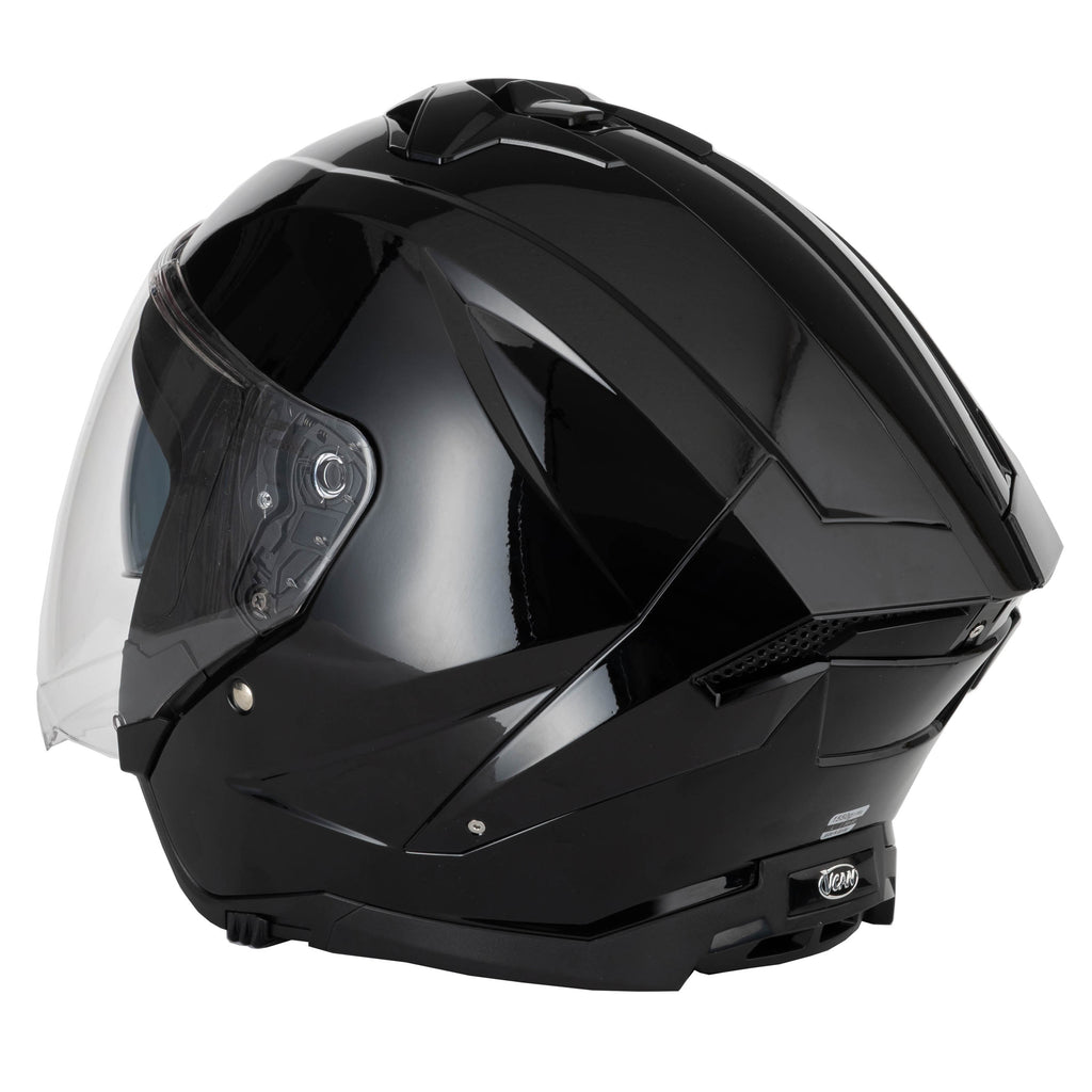 VCAN H599 Gloss Black – rear view without spoiler