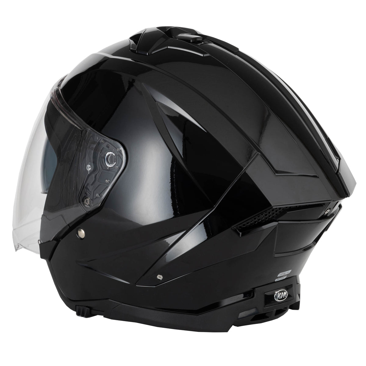 VCAN H599 Gloss Black – rear view without spoiler