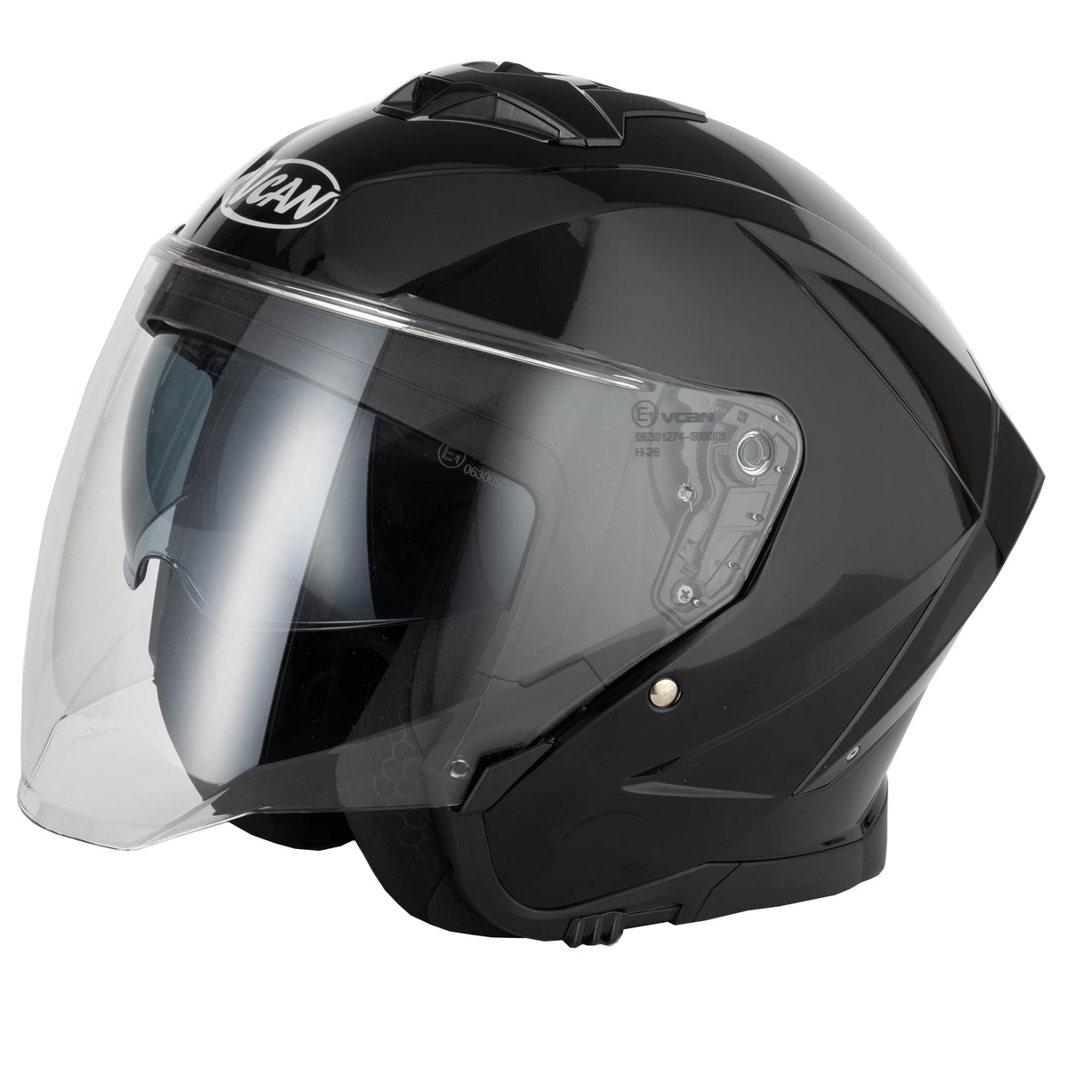 VCAN H599 Gloss Black – side view without spoiler