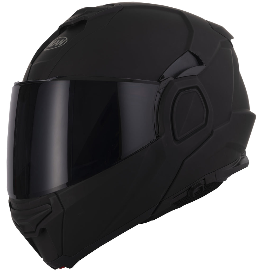 Vcan H299 Matt Black Reverse Flip Helmet