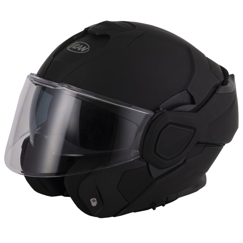 Vcan H299 Matt Black Reverse Flip Helmet