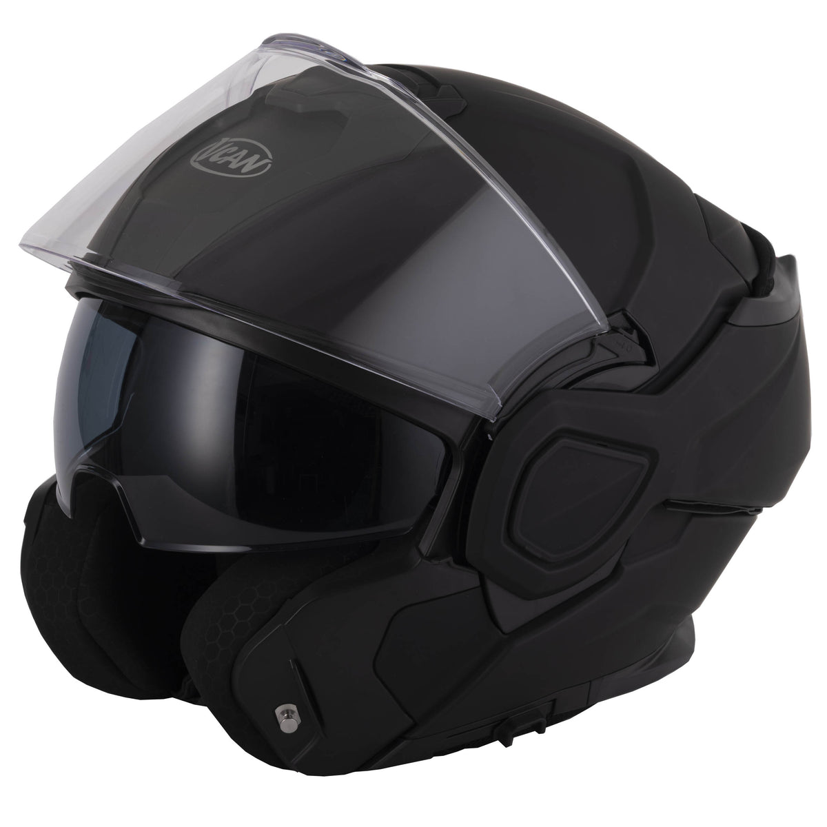 Vcan H299 Matt Black Reverse Flip Helmet