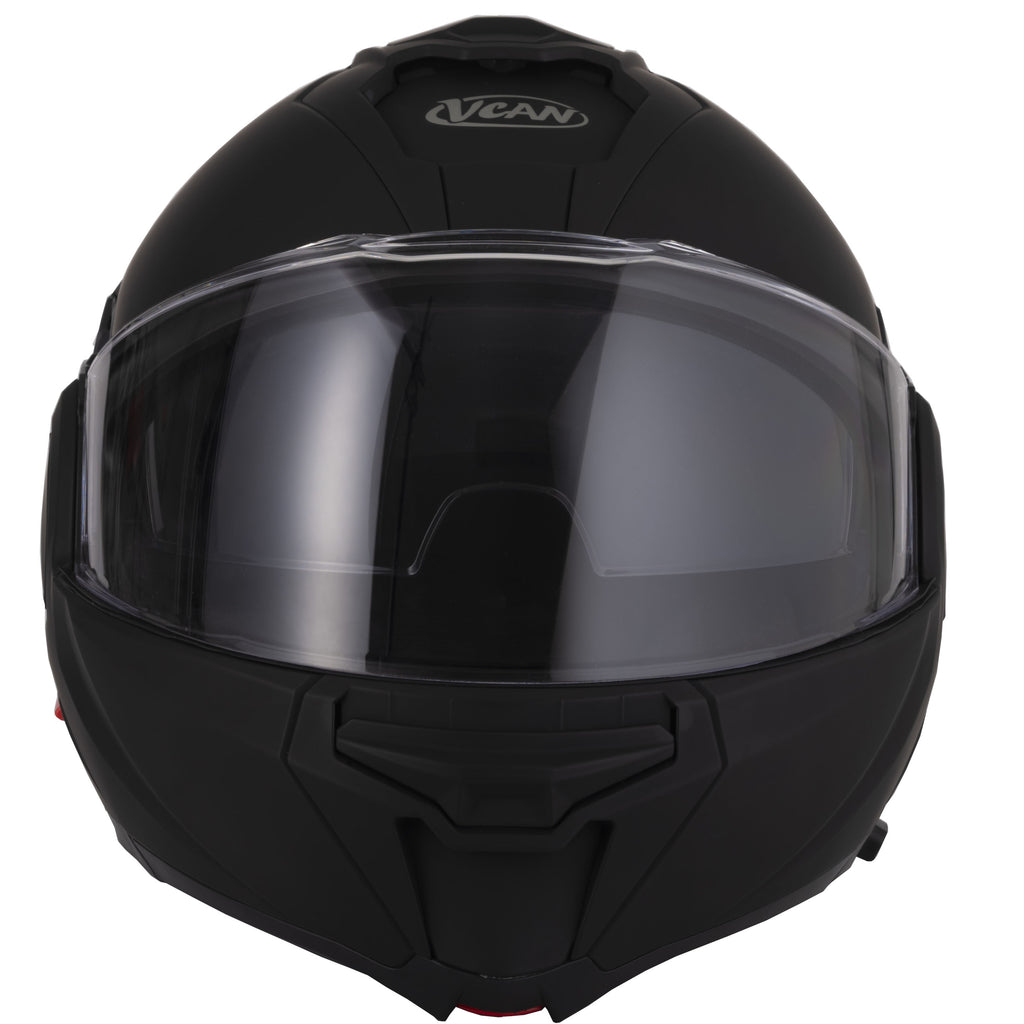 Vcan H299 Matt Black Reverse Flip Helmet
