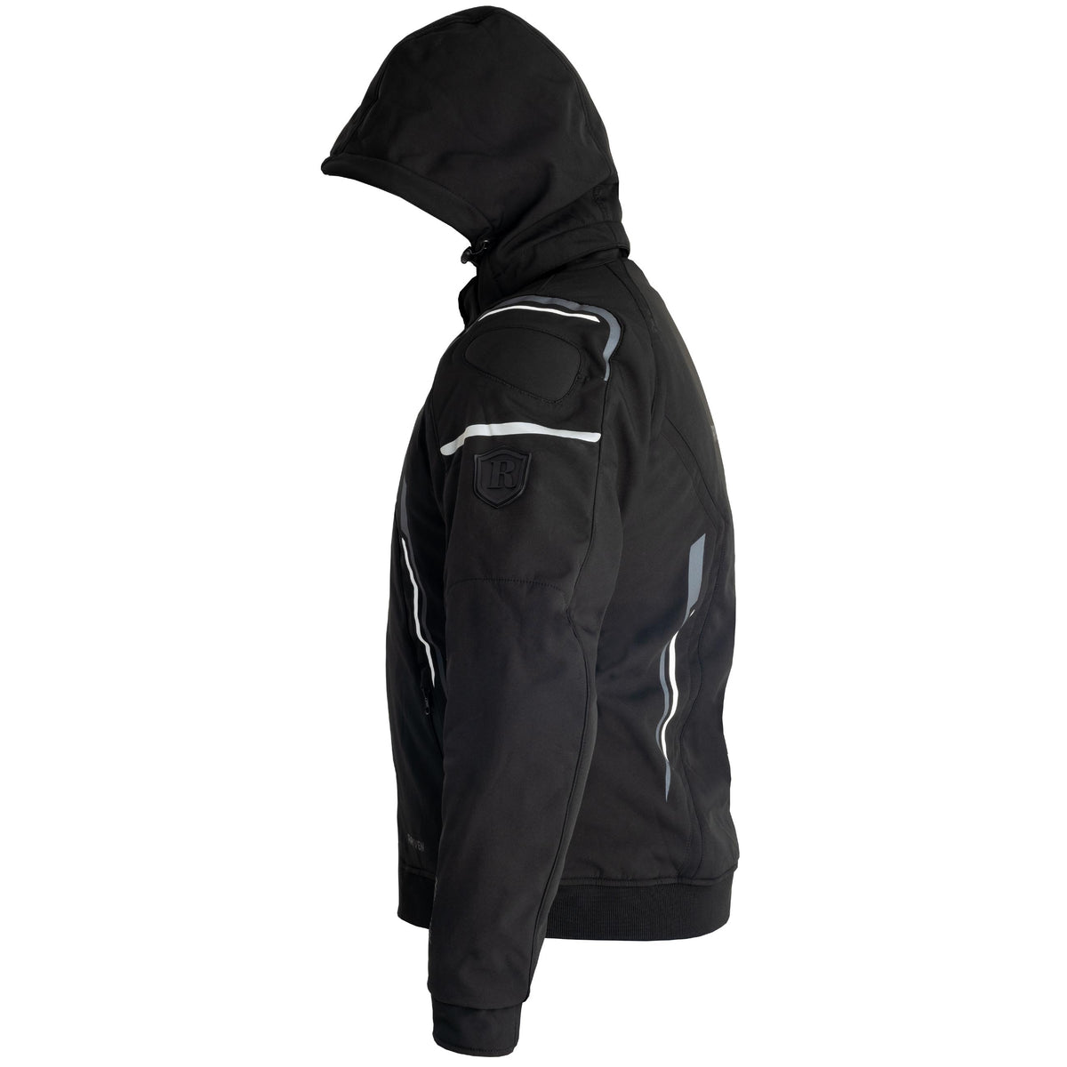 Rayven RSX Men's Jacket - Side view with hood up