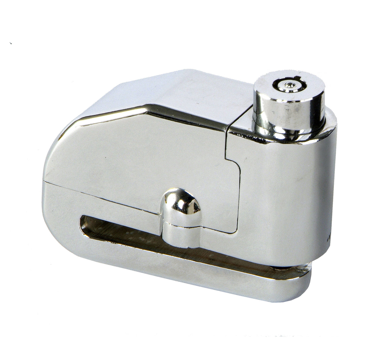 Vcan Disc Lock with Alarm - Chrome finish