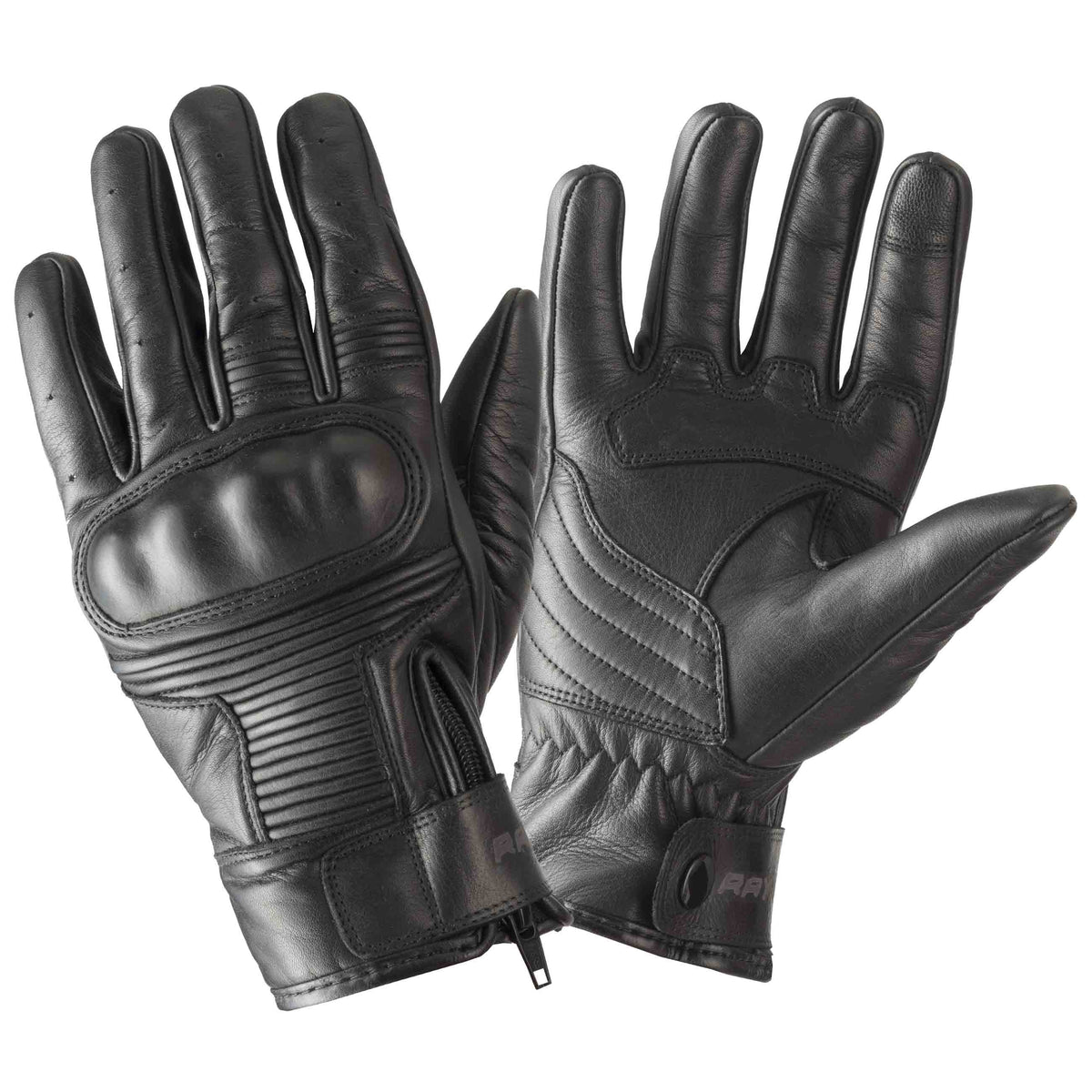 Rayven Vintage Black Gloves